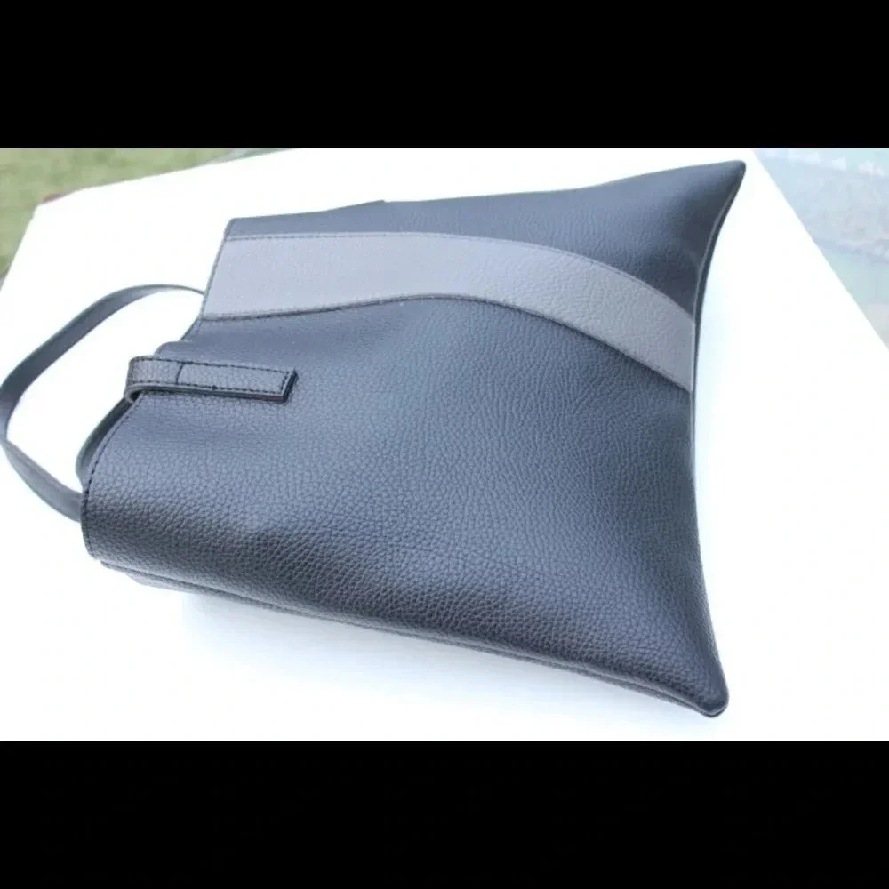 Vince Camuto striped tote bag